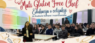 Edukacija o celijakiji za buduće kuhare i nutricioniste – projekt Mali Gluten Free Chef
