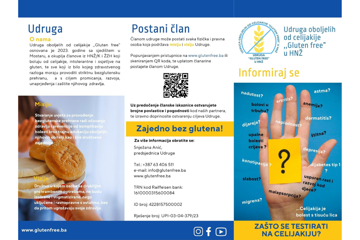 Informiraj se o celijakiji